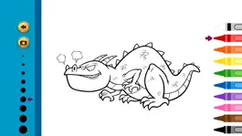 Game screenshot Dragon Coloring Book - Painting Game for Kids hack