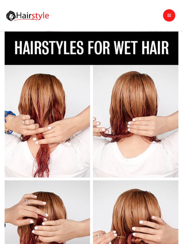 Easy Hairstyles Step by Step Pictures on the App Store