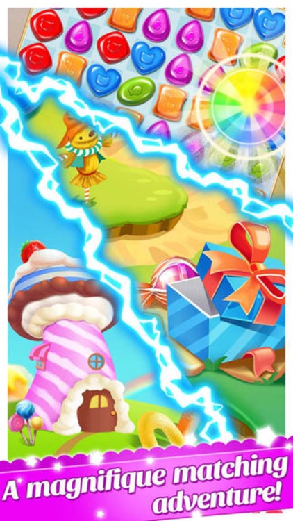 Sugar Yummy Blast - 3 match puzzle crush game screenshot-3