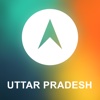 Uttar Pradesh, India Offline GPS : Car Navigation