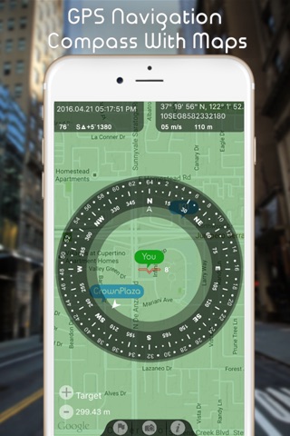 Commander Geocaching Compass GPS Heading screenshot 3