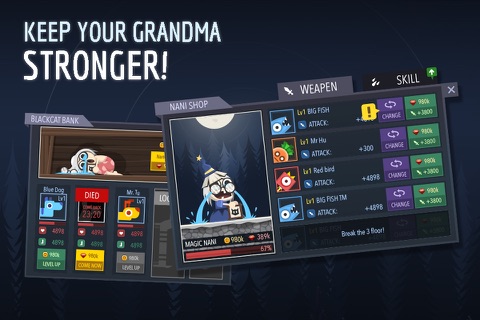 My Cat-Grandma vs Vampire screenshot 3