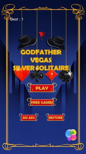 Godfather Vegas Silver Solitaire - Jackp