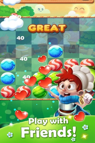 Poping Sweet Candy: Splash Game screenshot 2