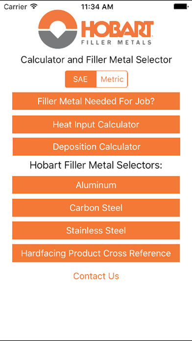 How to cancel & delete Hobart Welding Calculator from iphone & ipad 1