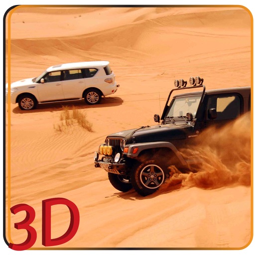 Dirt offroad jeep race Icon