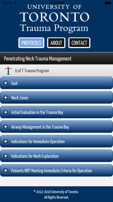 How to cancel & delete U of T Trauma Protocols from iphone & ipad 2