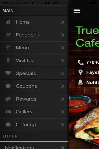 Truett's Pizza Cafe screenshot 2