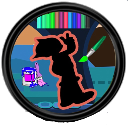 Coloring For Kids Games Astro Boy Edition iOS App
