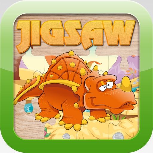 Dinosaur Jigsaw Puzzles – Learning Games Free for Kids Toddler and Preschool iOS App