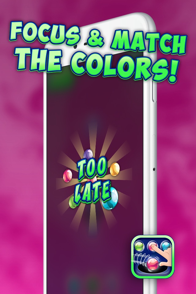 Color Match Race – Test Vision and Finger Speed with Fast Switch.ing Ball.s Game screenshot 4