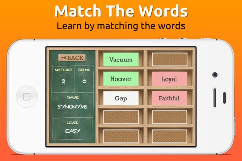 Apples & Pairs - Word Matching Game screenshot 2
