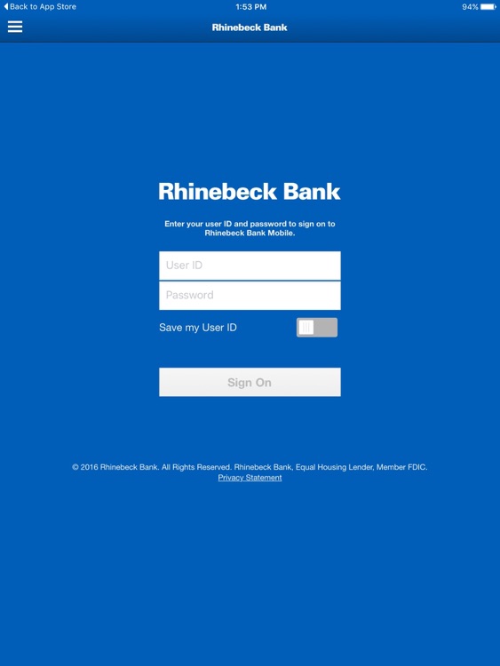 RB mobile for iPad