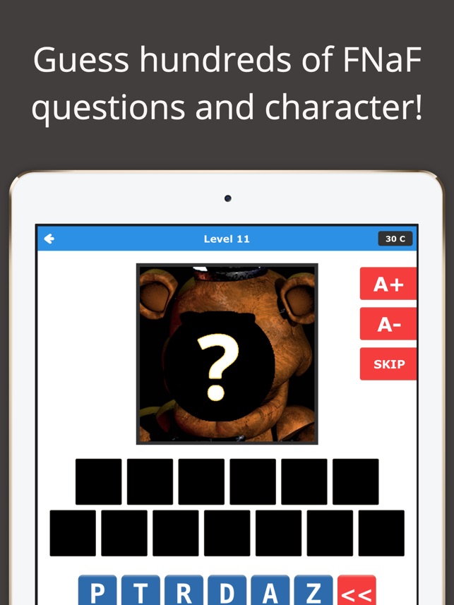 Fnaf Quiz Roblox Answers To Guess