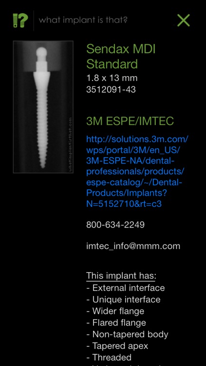 What Implant Is That?