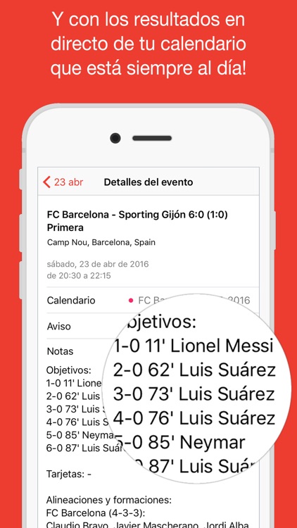 La Liga Calendario - Horario de partidos y resultados en directo en tu calendario (FútbolCal)