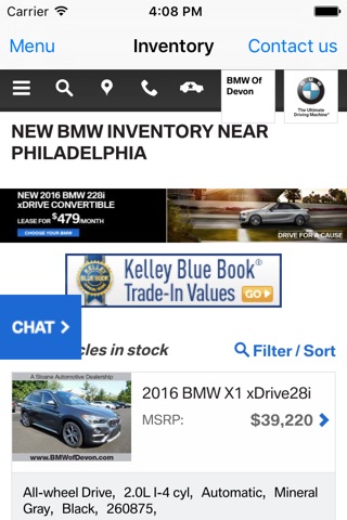 BMW of Devon Dealership App screenshot 2