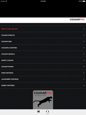 REAL Cougar Hunting Calls - 9 REAL Cougar CALLS and Cougar Sounds! screenshot 3