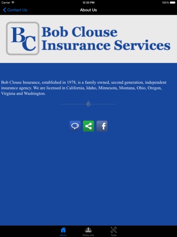 Bob Clouse Insurance Services HD screenshot 3