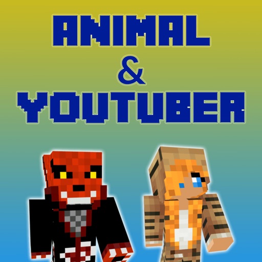 PE Animal & Youtuber Skins for Minecraft Pocket Edition icon