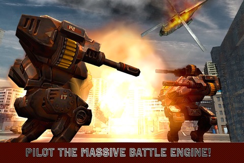 City Mech Battlefield 3D Full screenshot 2