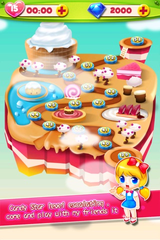 Candy Star- Jelly of Charm Crush Blast Cookie Soda(Top Quest of Match 3 Games) screenshot 4