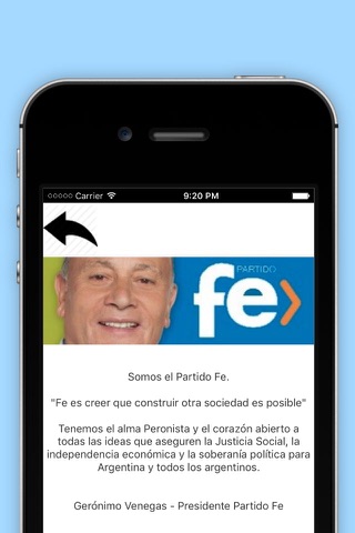 Partido Fe screenshot 2
