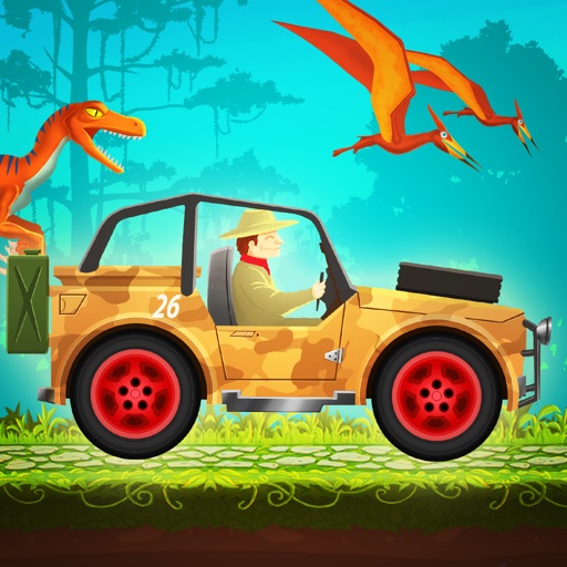 Fun Kid Racing Dinosaurs World iOS App