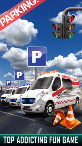 Game screenshot City Ambulance Parking Simulator - Test Your Driving Skill on Emergency Vehicle mod apk