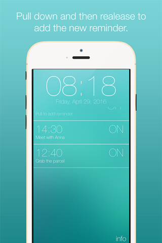 Quick Reminder - Alarms, fast and simple screenshot 2