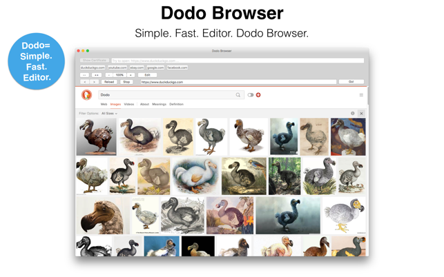 Dodo Browser - Simple Web Browser with Editing functions(圖1)-速報App