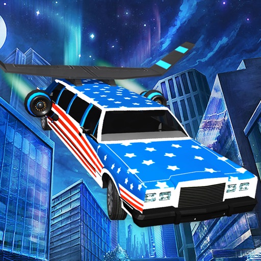 Flying Muscle Limo Car Transformer Pilot