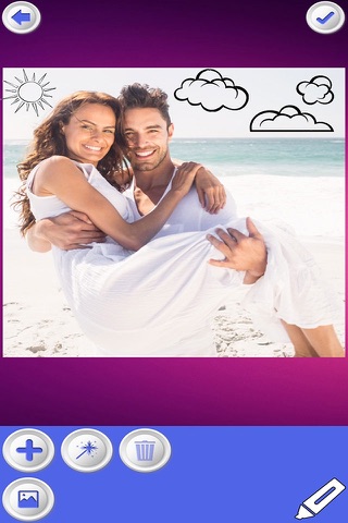 Paint on Photos! - Pic Montage Maker to Draw on Pictures, Write Text and Add Quotes & Captions screenshot 4