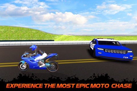 Sports Bike Race Police Chase -  Heavy Bike Rider Game screenshot 3