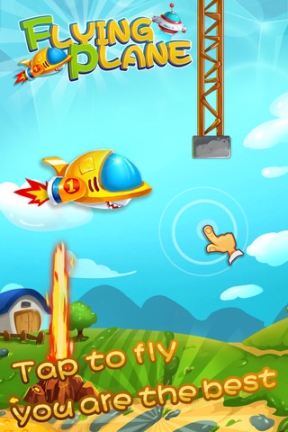Flying plane - never stop,just move on all the time,come on screenshot 3