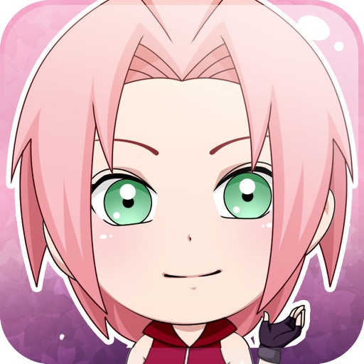 Chibi Character Creator Games for Girls - Cute Anime Dress-Up Naruto Shippuden Edition icon