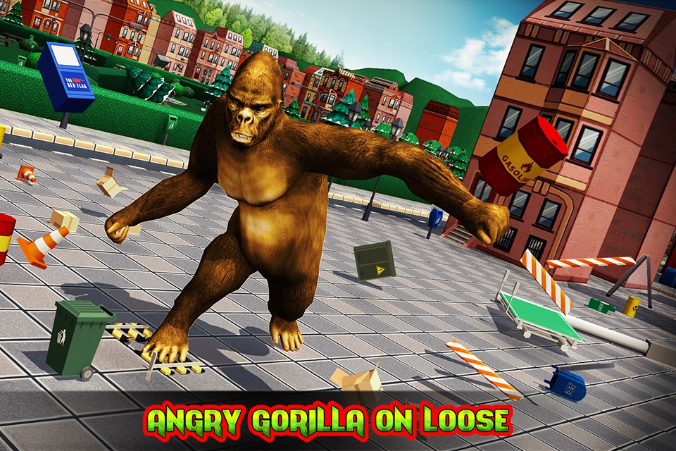 Ultimate Gorilla Rampage 3D screenshot 2