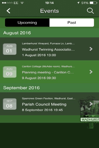 Wadhurst Parish Council screenshot 2