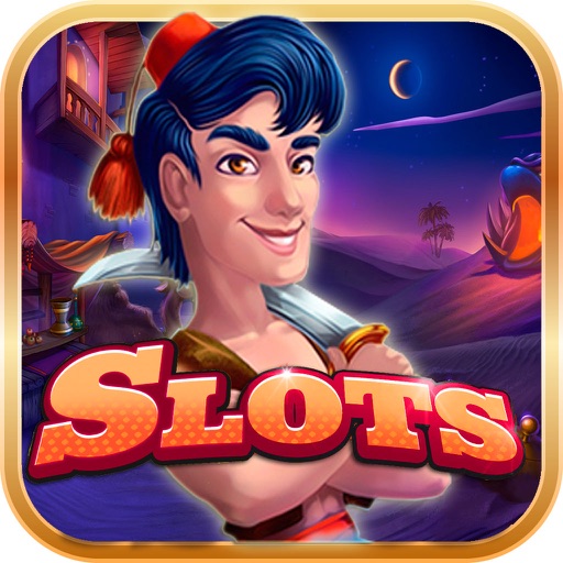 Arabian Nights Slots - Aladdins Quest Persian Adventure Slot Machine 777 Lucky Numbers icon