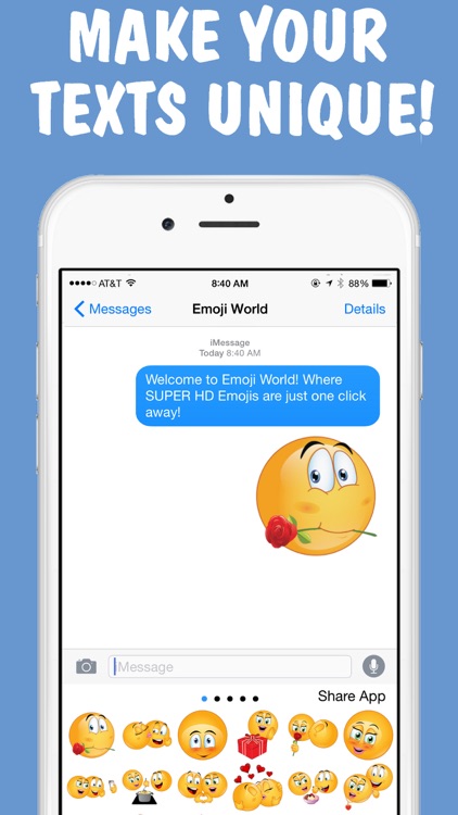 Lovemojis 2 Keyboard by Emoji World screenshot-3