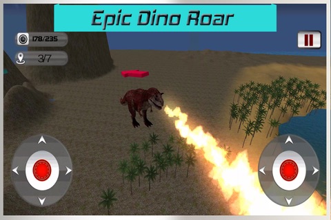 Flying Dinosaur Simulator - Velociraptor, pterodactyl, agrosaurs, spinosaurus & Triceratops PRO game screenshot 2