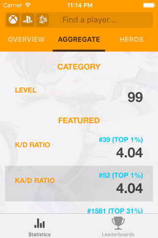 TRN Stats for Overwatch screenshot 3