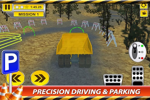 Quarry Driver Truck Driver And Car Driver Parking 3D Simulator screenshot 4