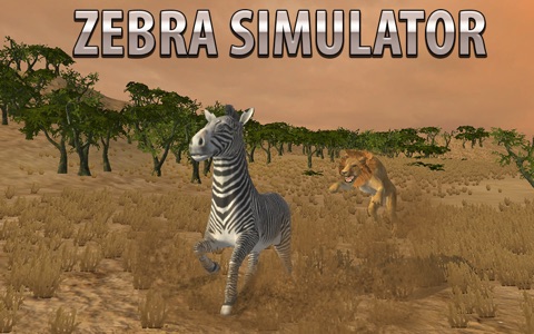 Zebra Simulator 3D Full - African Horse Survival screenshot 3