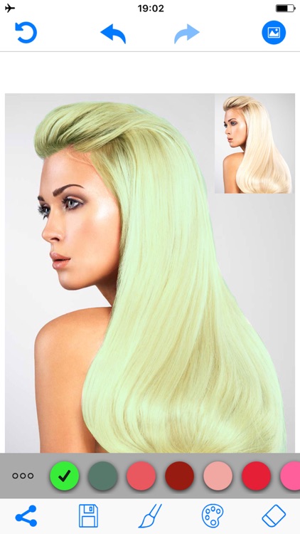Hair Color Changer Salon Booth