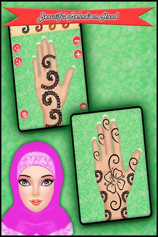 Hijab Hand Art - Life style Game screenshot 4