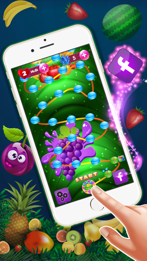 Fruit Mash World :- The high yummy blast fun game(圖2)-速報App