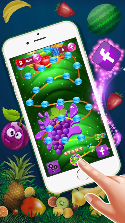 Fruit Mash World :- The high yummy blast fun game