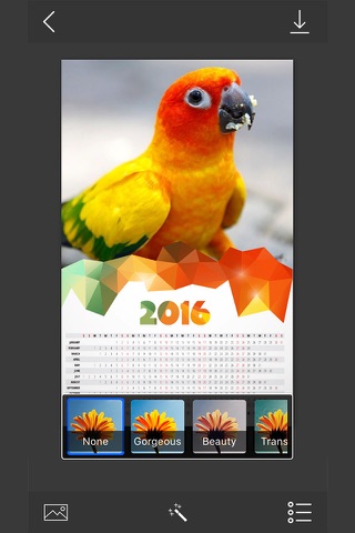 Calendar Photo Frames - make eligant and awesome photo using new photo frames screenshot 3
