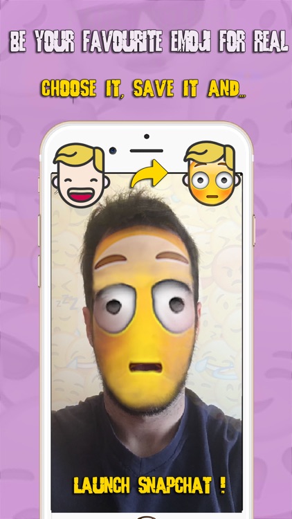 Snap Moji Effect -  HD Emoji faces for Snapchat face swap filters